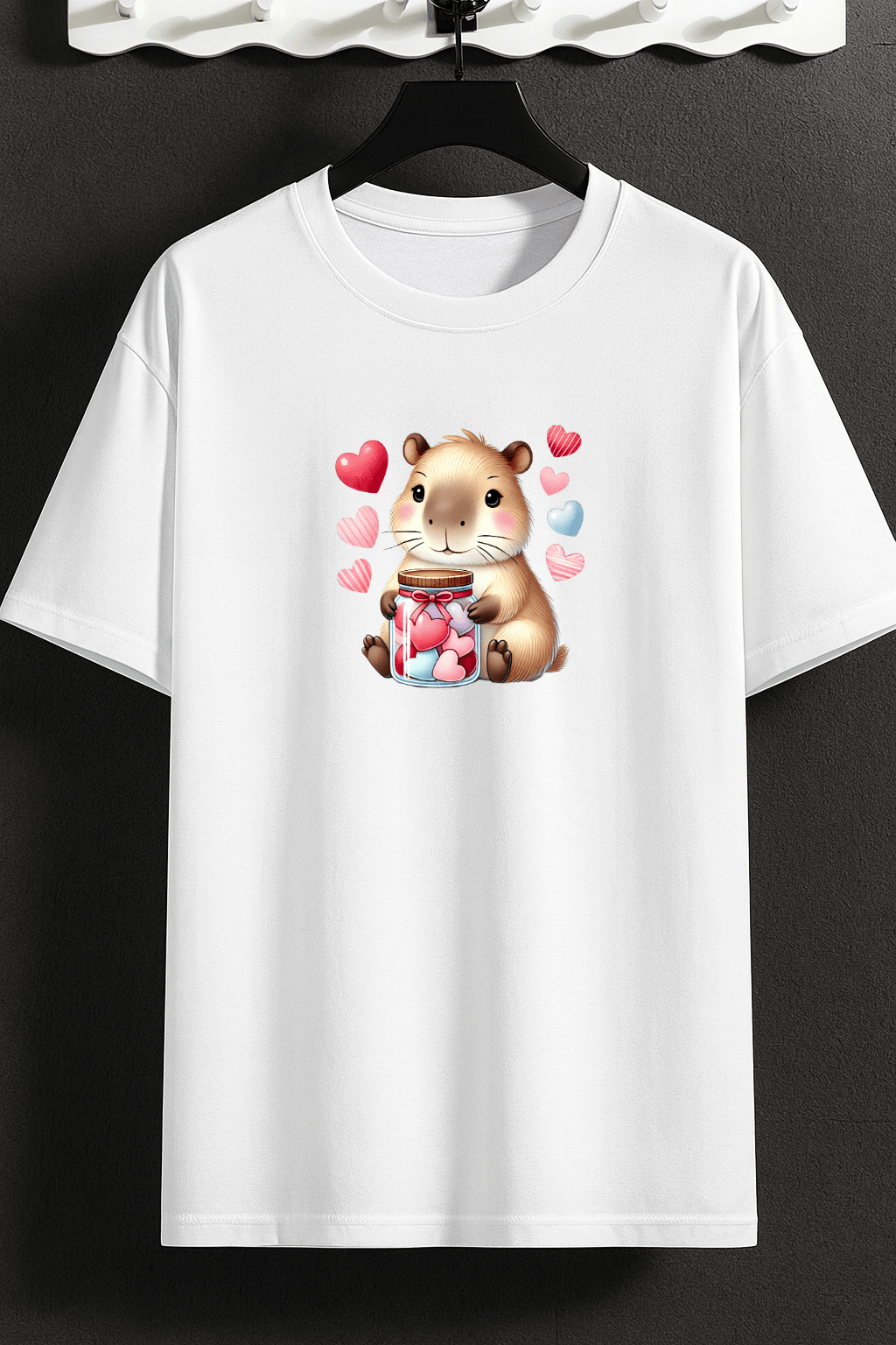 Camiseta Premium Feminina | Capivarinha do Amor