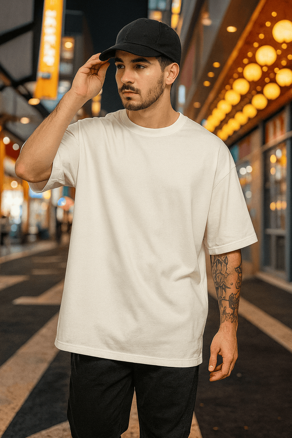 Camiseta Oversized Masculina | Lisa