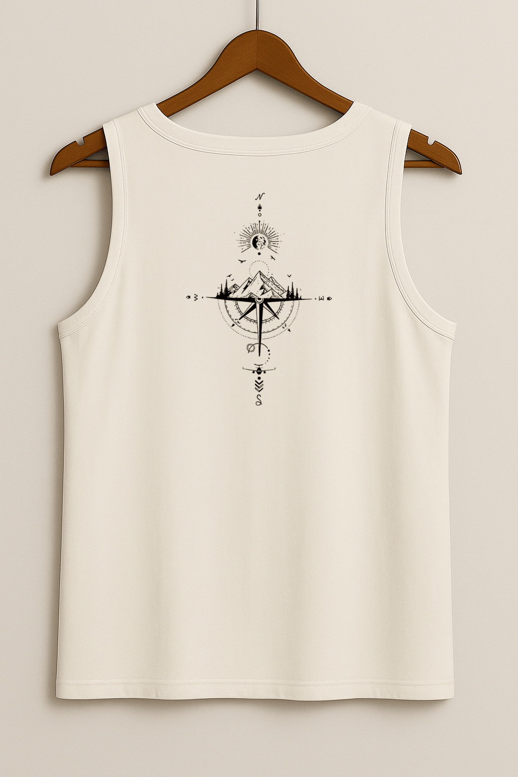 Camiseta Regata Masculina - Rosa dos Ventos