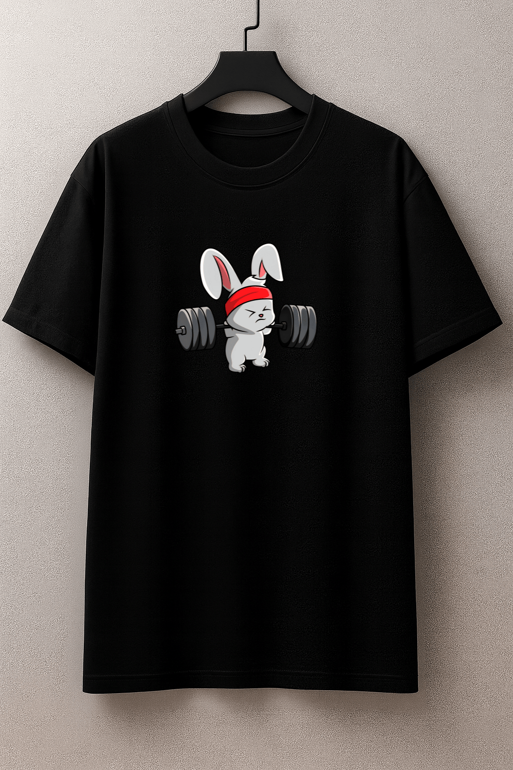 Camiseta Oversized Feminina Bunny Strong