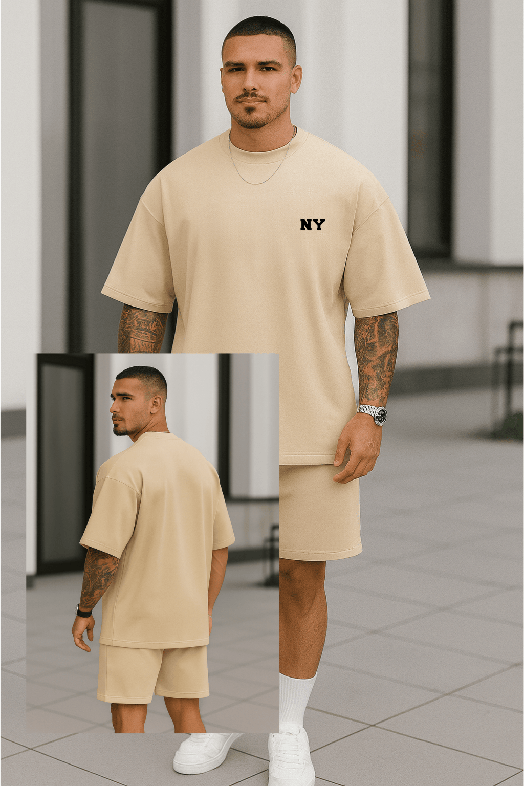 Kit Masculino Oversized – 6 Camisetas Essenciais Urbanas - Mais Vendidas