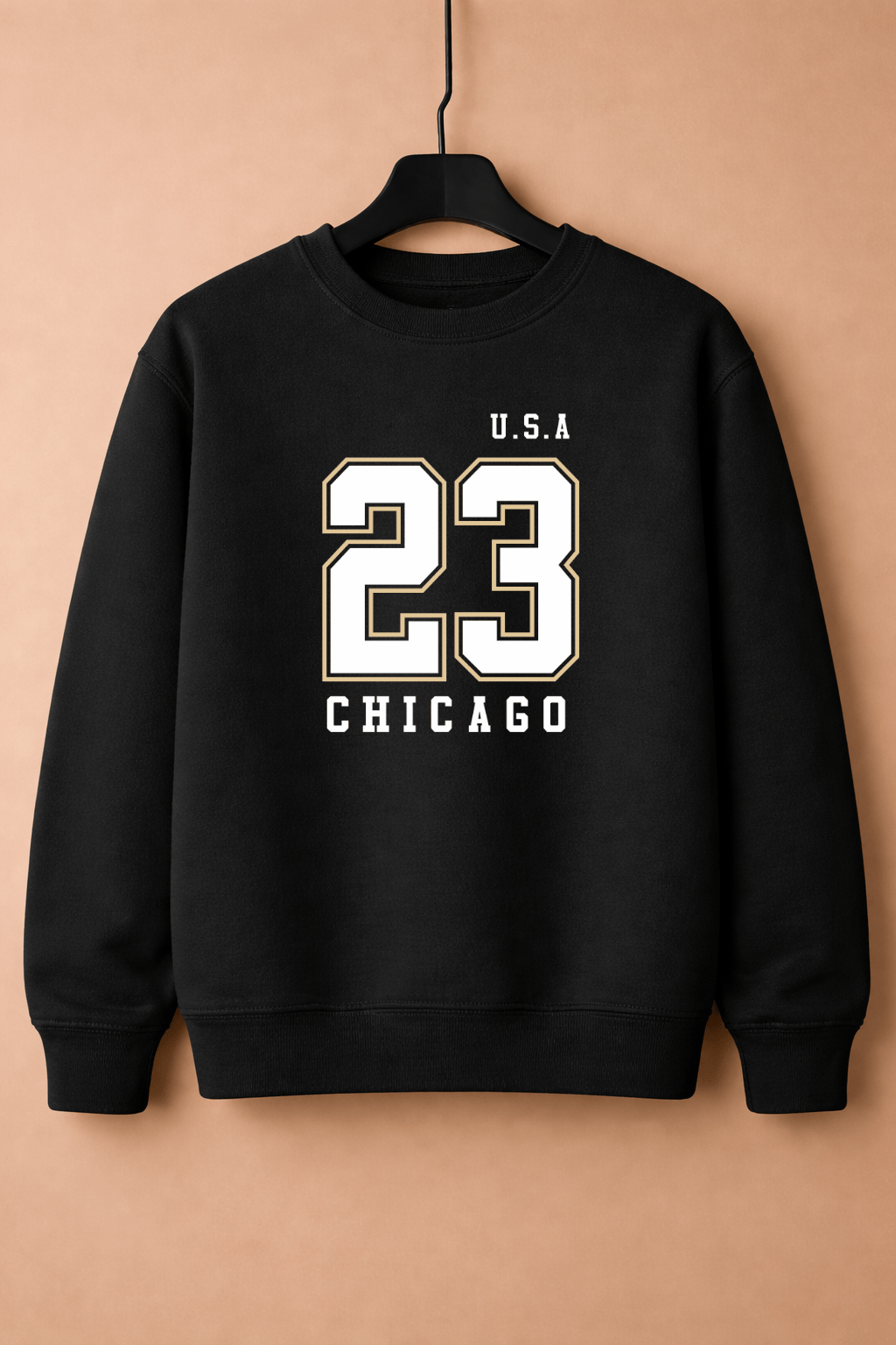 Moletom Feminino Careca - U.S.A 23