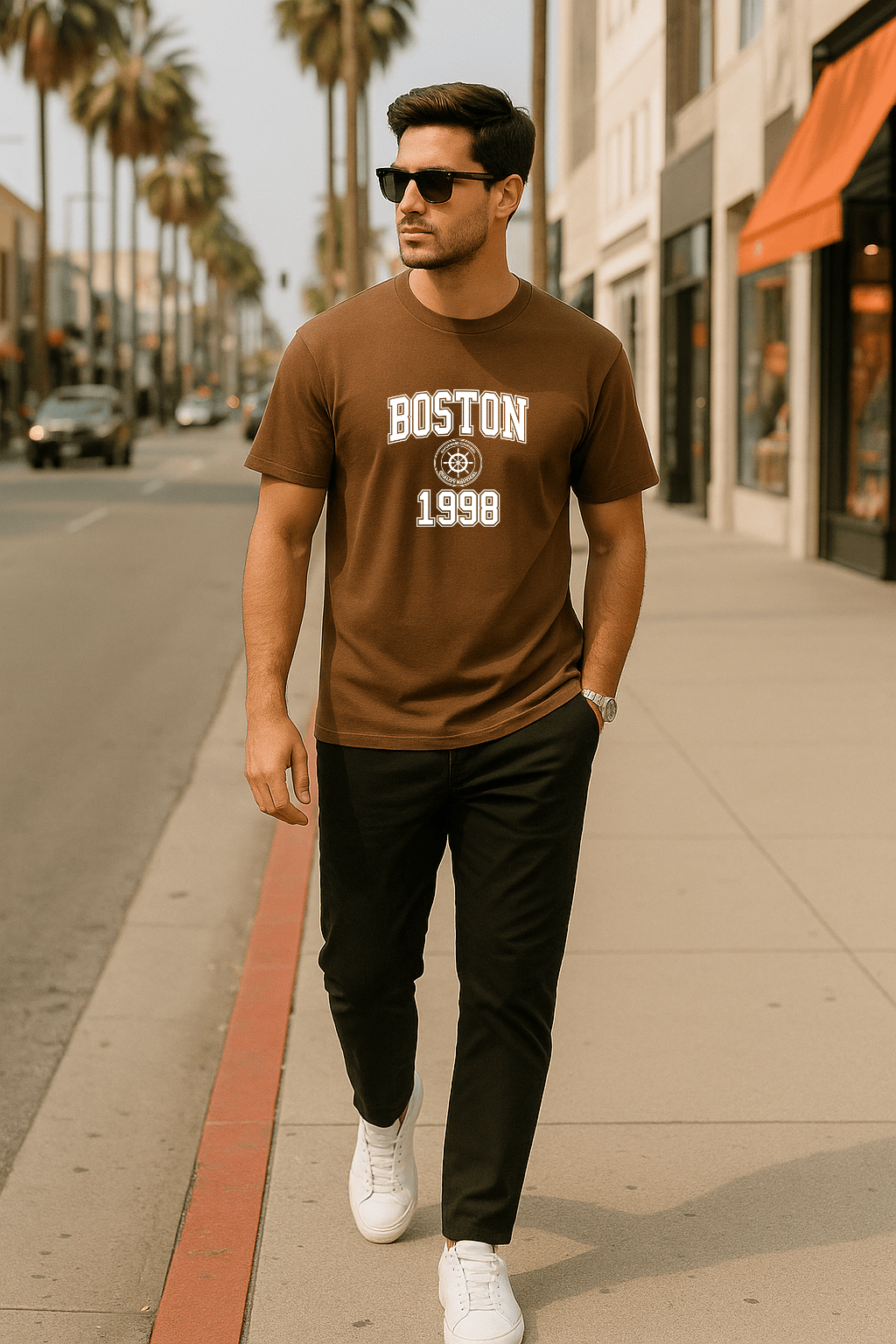 Camiseta Masculina Premium - Boston 1998