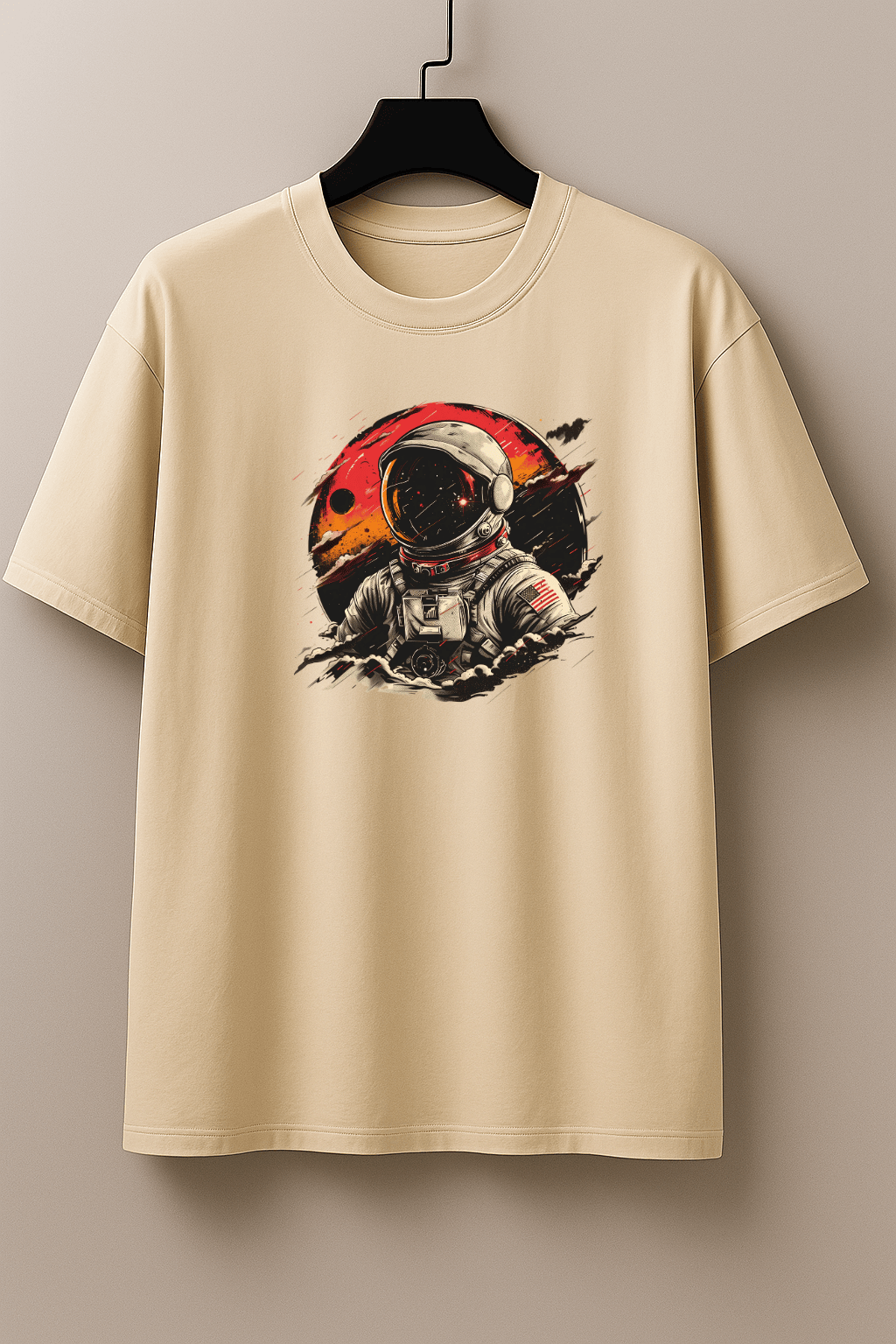 Camiseta Masculina Premium Casual - Space Explorer