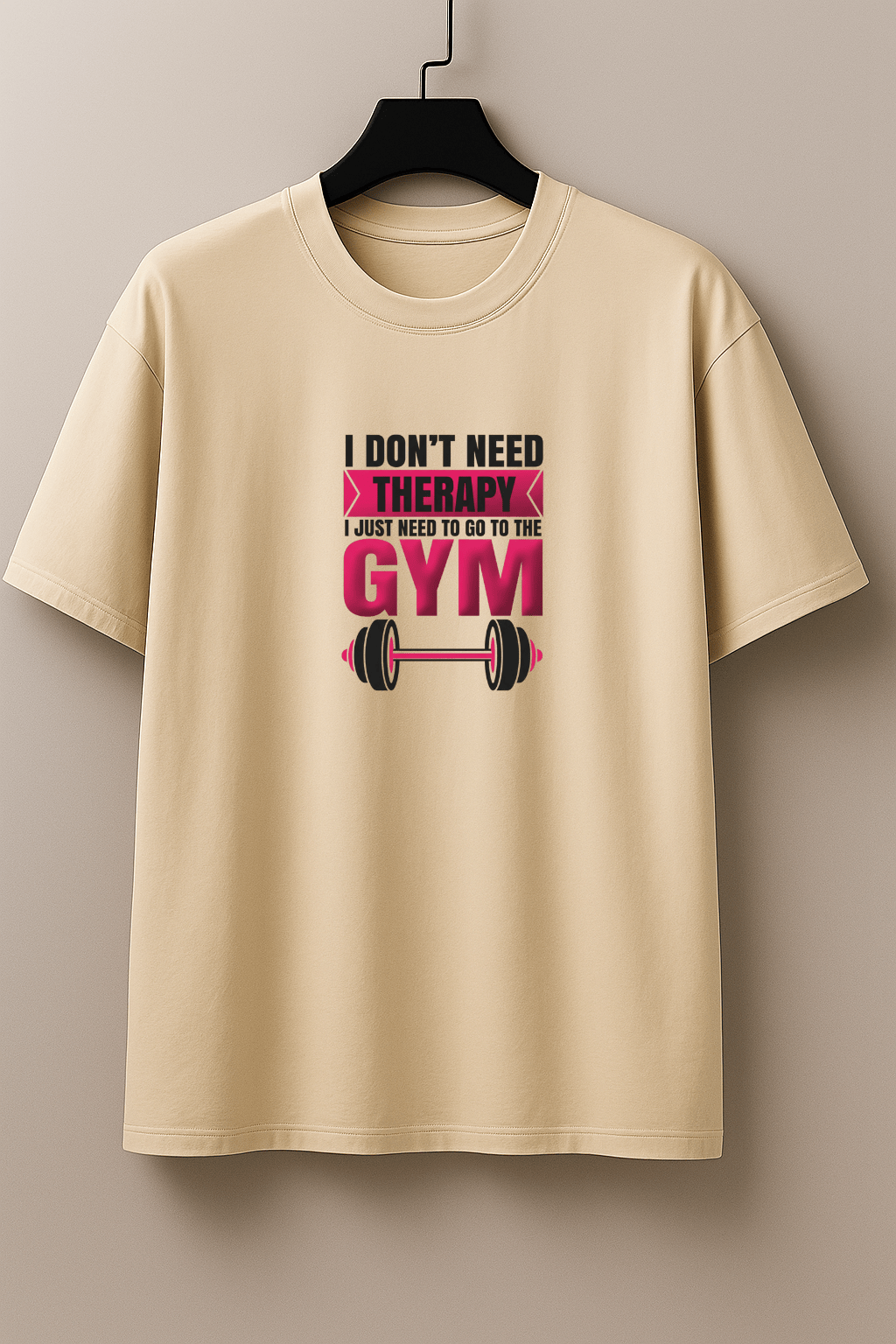 Camiseta Oversized Feminina | Estampa - Motivacional Gym