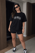 Camisetão Oversized Feminina | Estampa - Los Angeles California