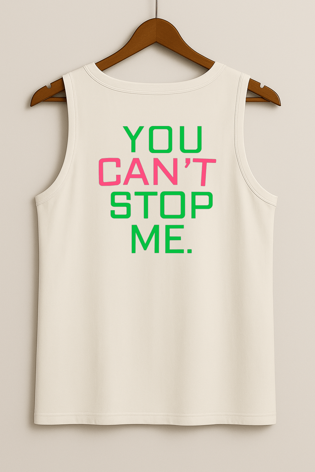 Camiseta Regata Masculina - YOU CAN’T STOP ME