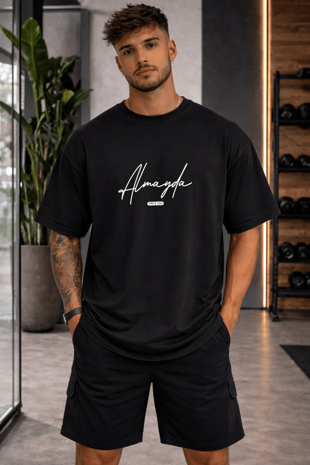 Camisetão Oversized Masculina Premium - Almayda Since | Streetwear Casual