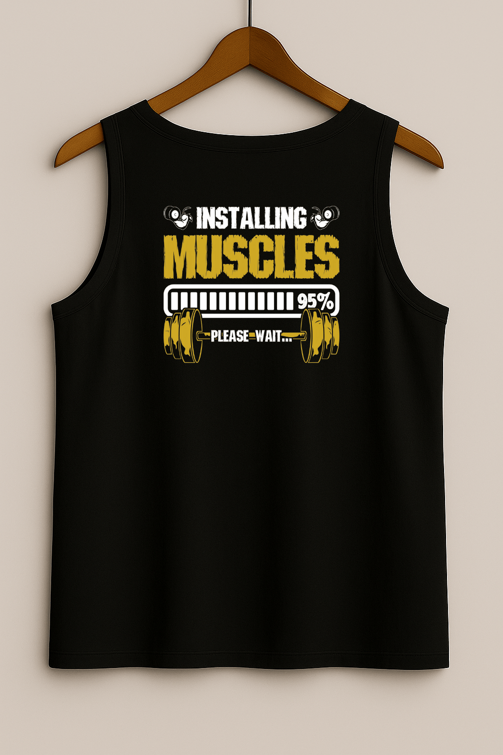Camiseta Regata Masculina - Installing Muscles
