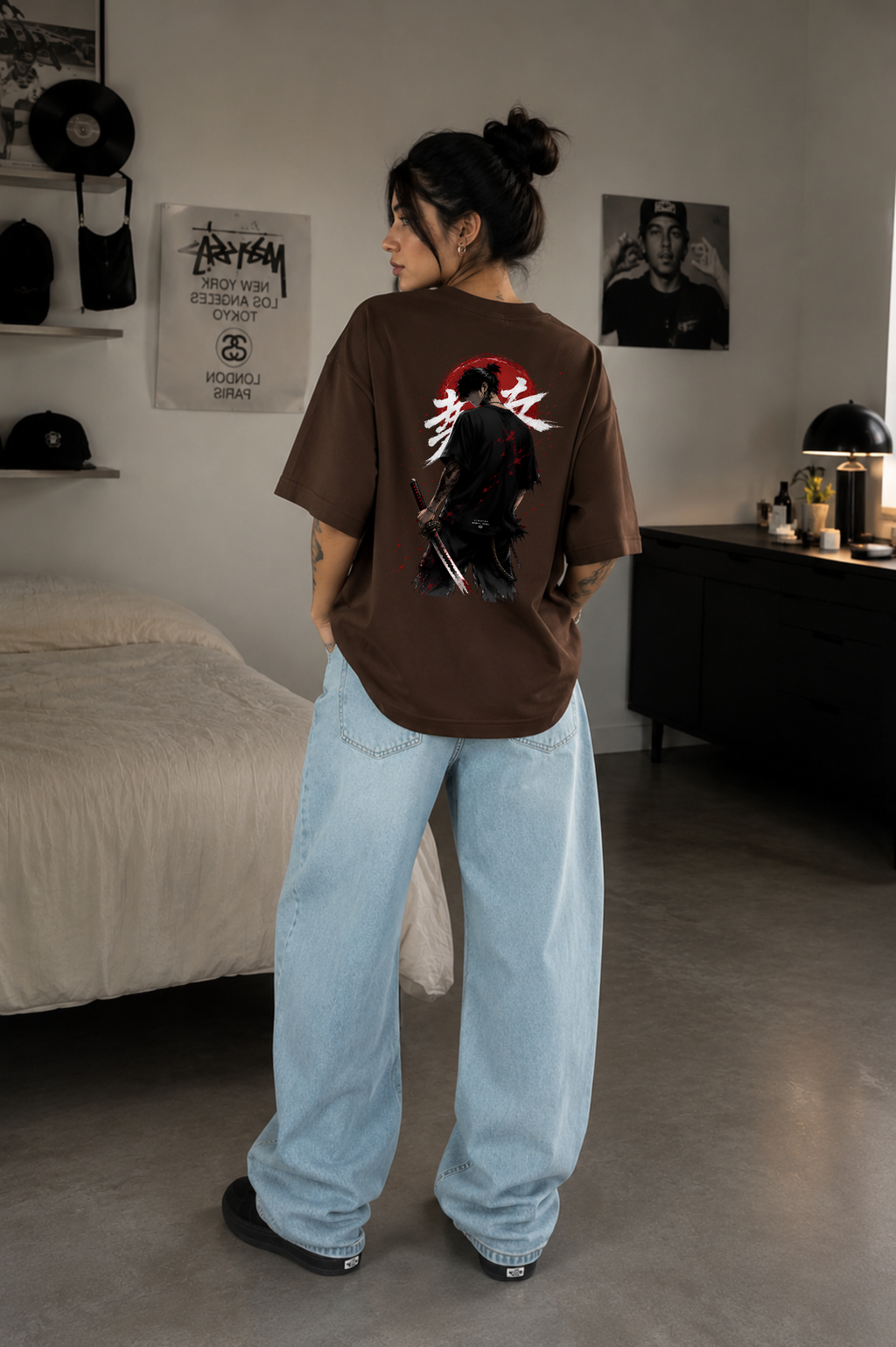 Camisetão Feminino Oversized Almayda - Shadow Ronin