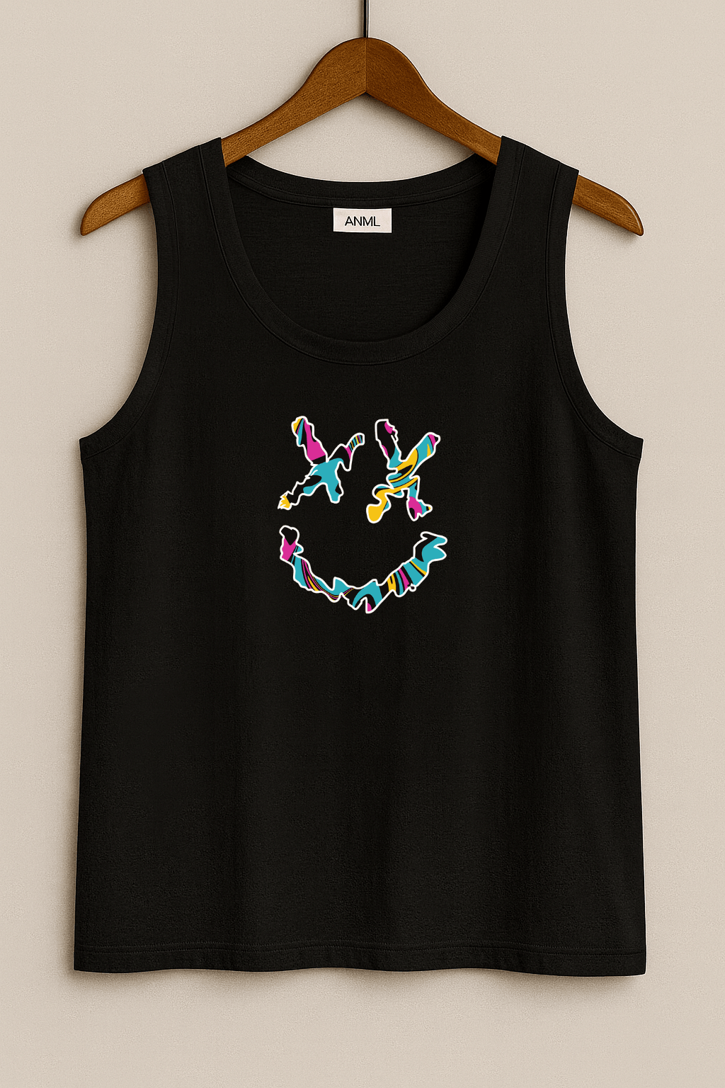 Camiseta Regata Masculina - Smiley | Streetwear Casual