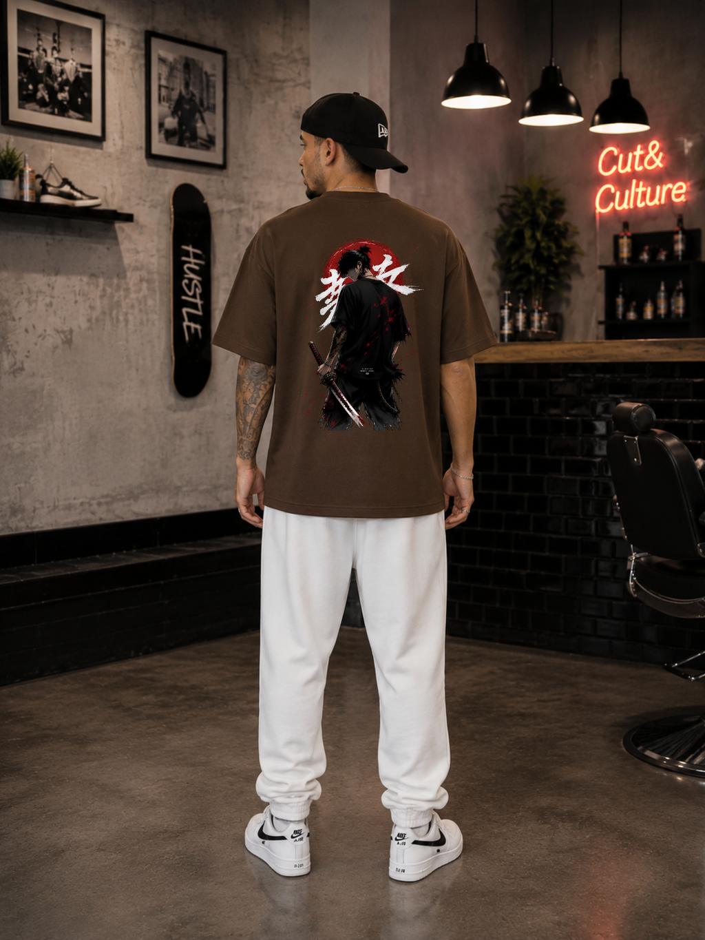 Camisetão Masculino Oversized Almayda - Shadow Ronin