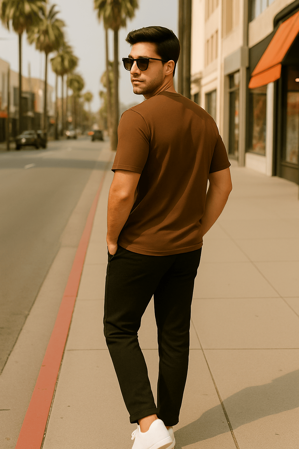 Camiseta Masculina Los Angeles Premium