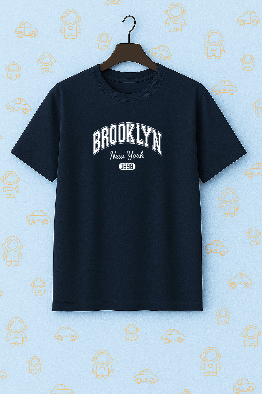 Camiseta Infantil Masculina - Brooklyn New York