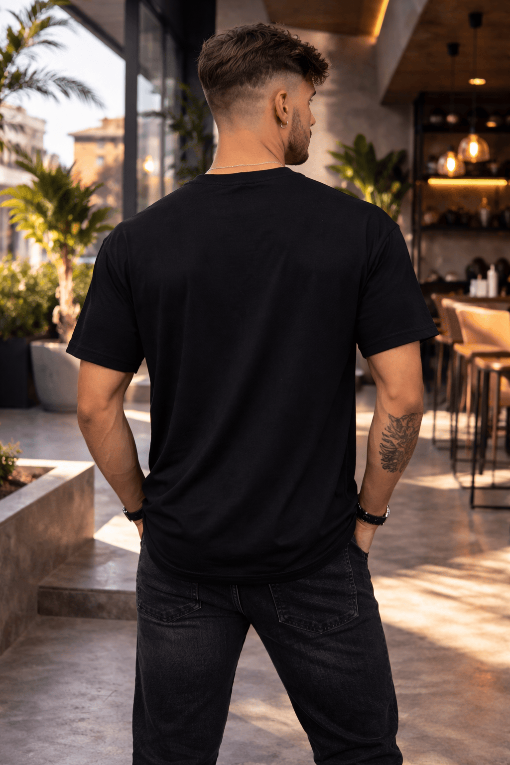 Camiseta Masculina Premium Manga Curta Tradicional | Estampa - Brooklyn New York