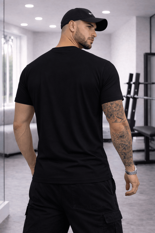Camiseta Masculina Lisa - Manga Curta Tradicional