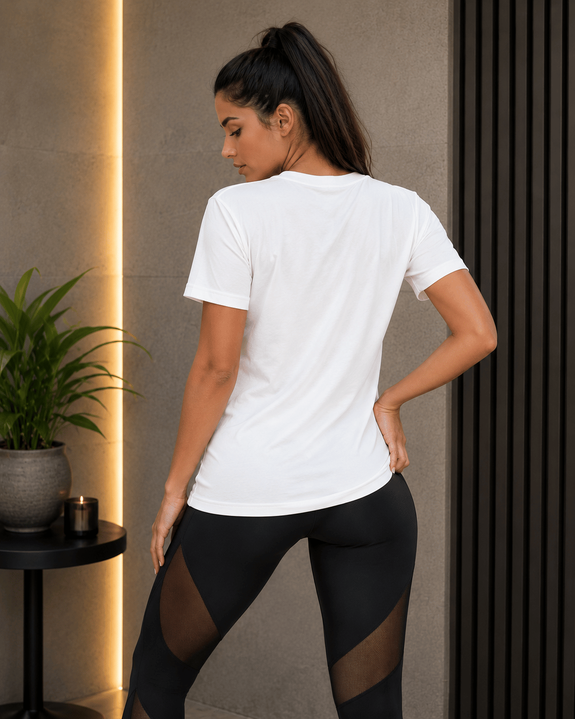 Camiseta Feminina Tradicional Manga Curta -  Almayda Cute But Strong