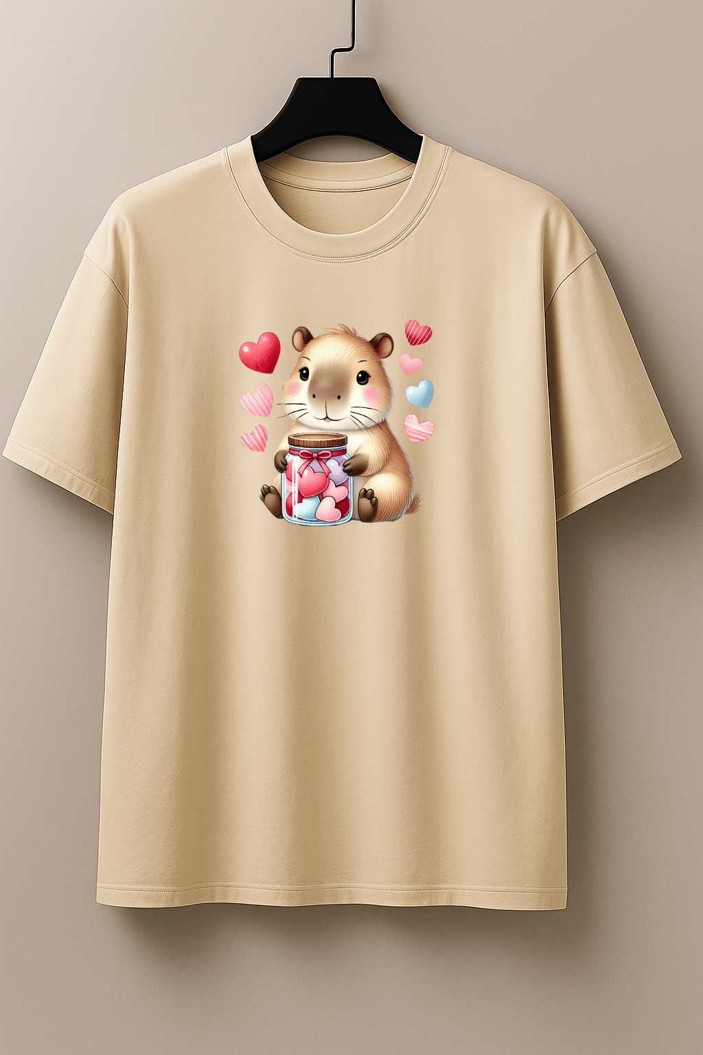 Camiseta Premium Feminina | Capivarinha do Amor