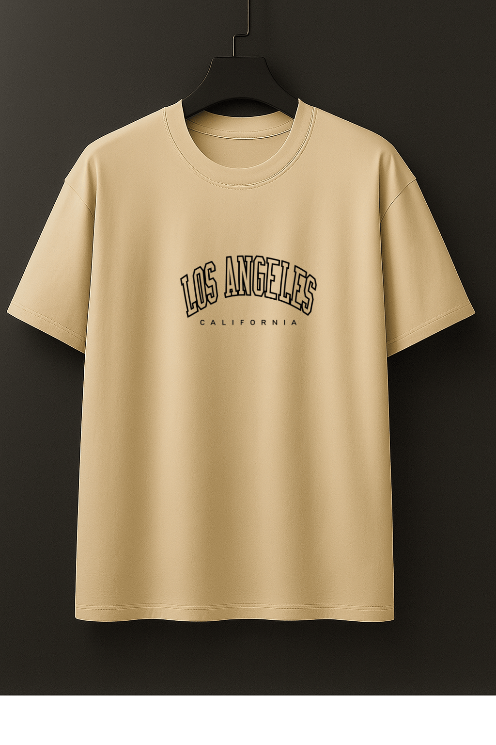 Camiseta Oversized Masculina | Estampa - Los Angeles California