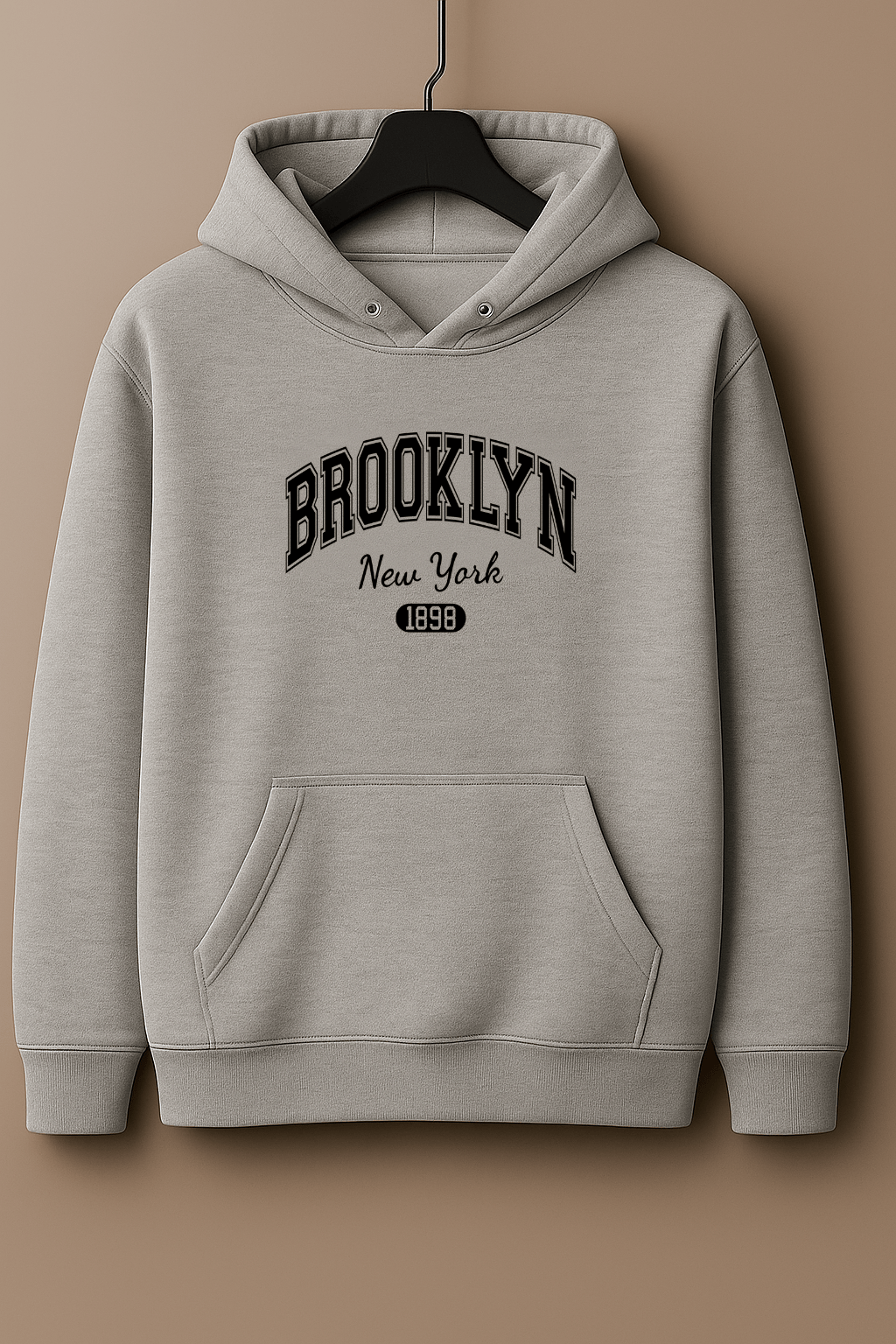 Moletom Masculino Canguru - BROOKLYN NEW YORK