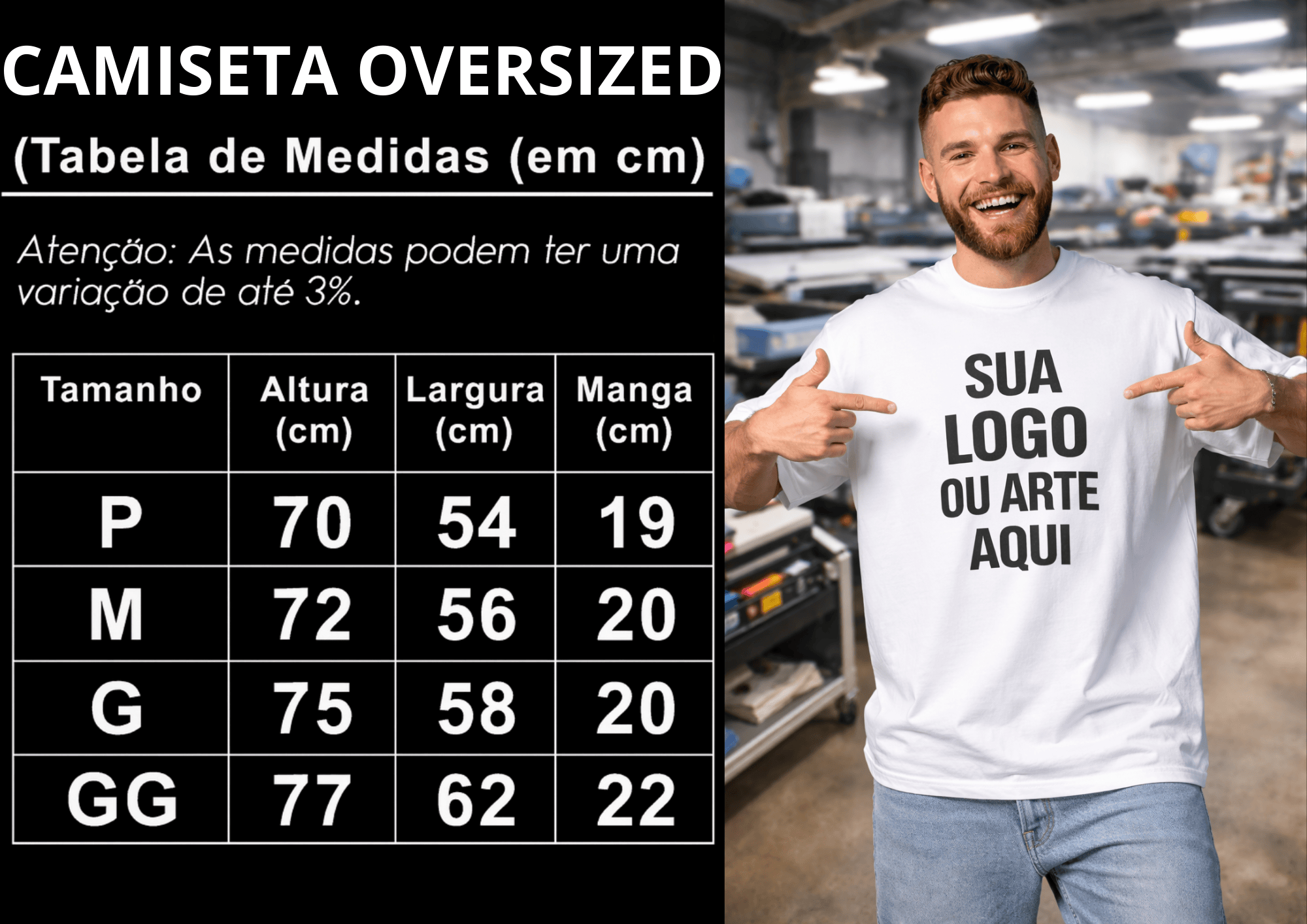 Camiseta Personalizada com Sua Marca ou Arte | Produção Premium 10 Peças