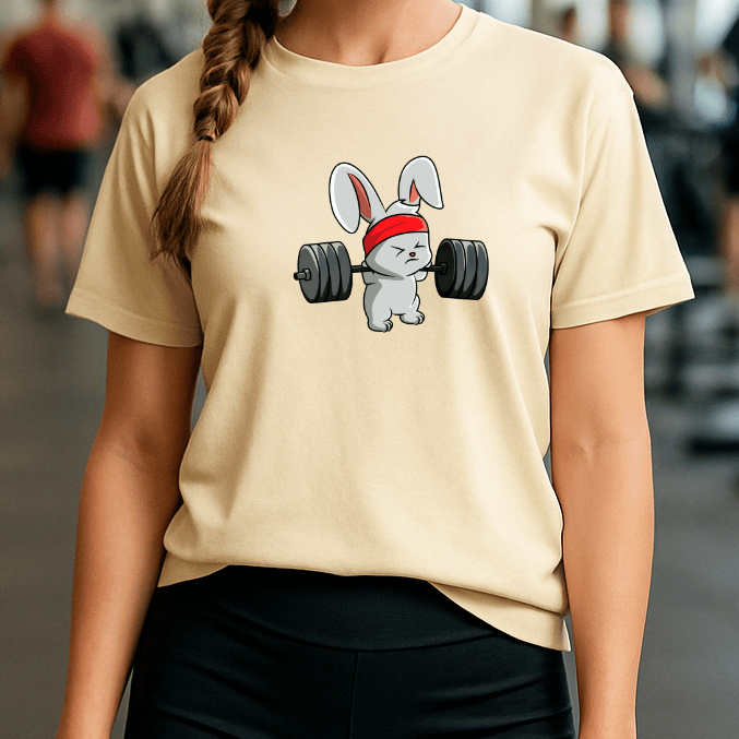 Camiseta Feminina Bunny Strong | Streetwear Casual