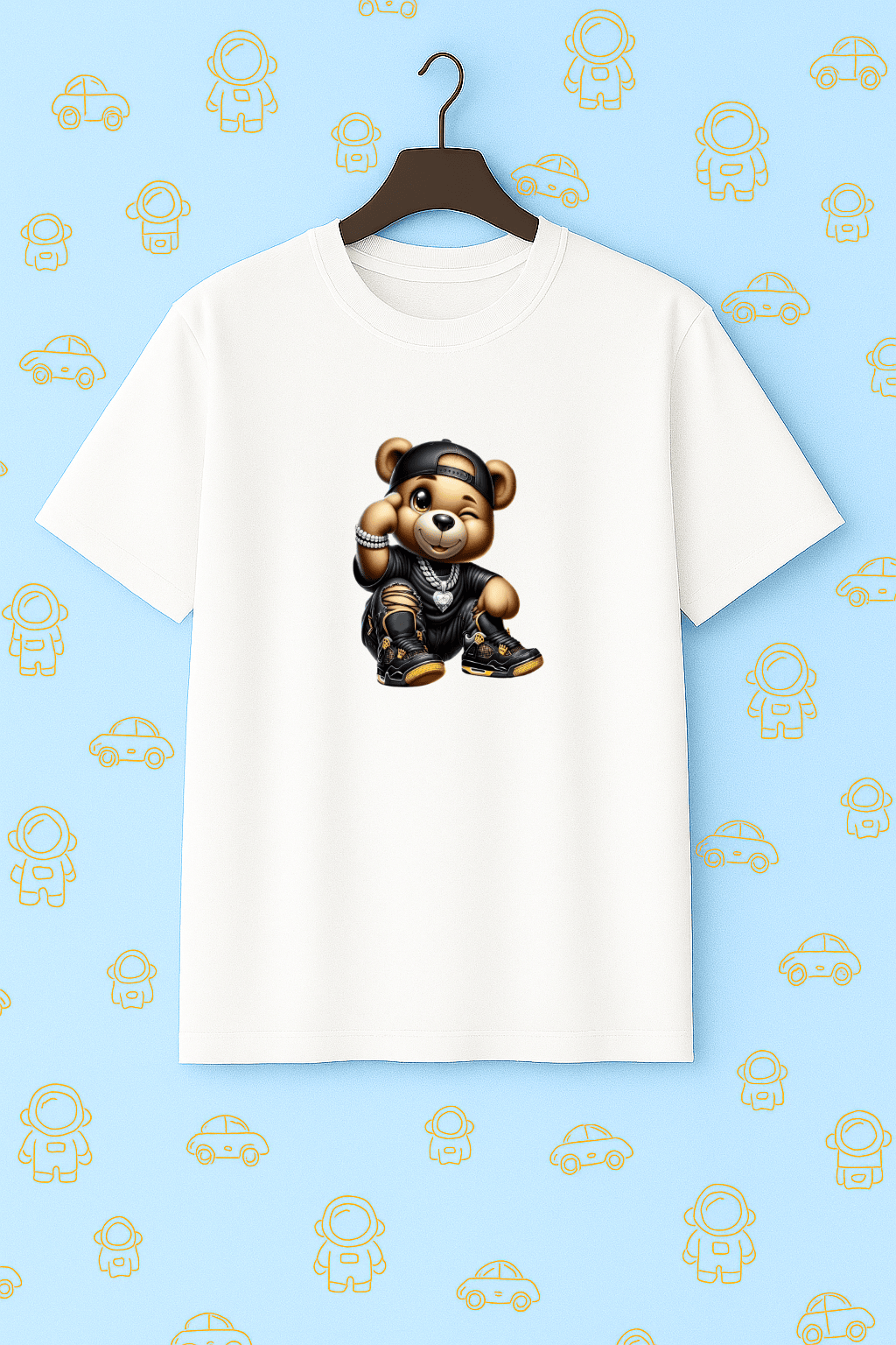 Camiseta Infantil Masculina - Cool Bear Street