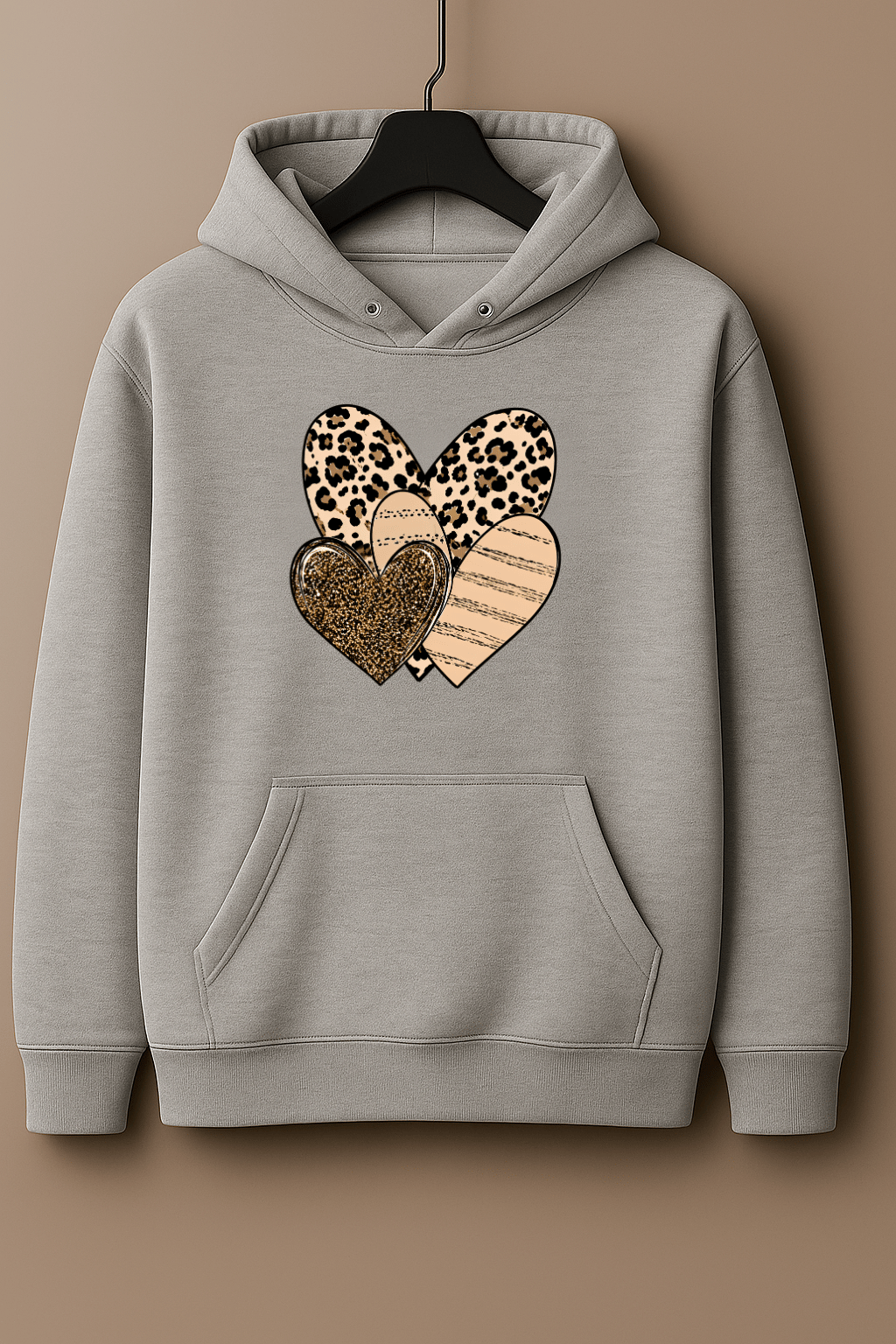 Moletom Canguru Feminino - Almayda Wild Love Chic