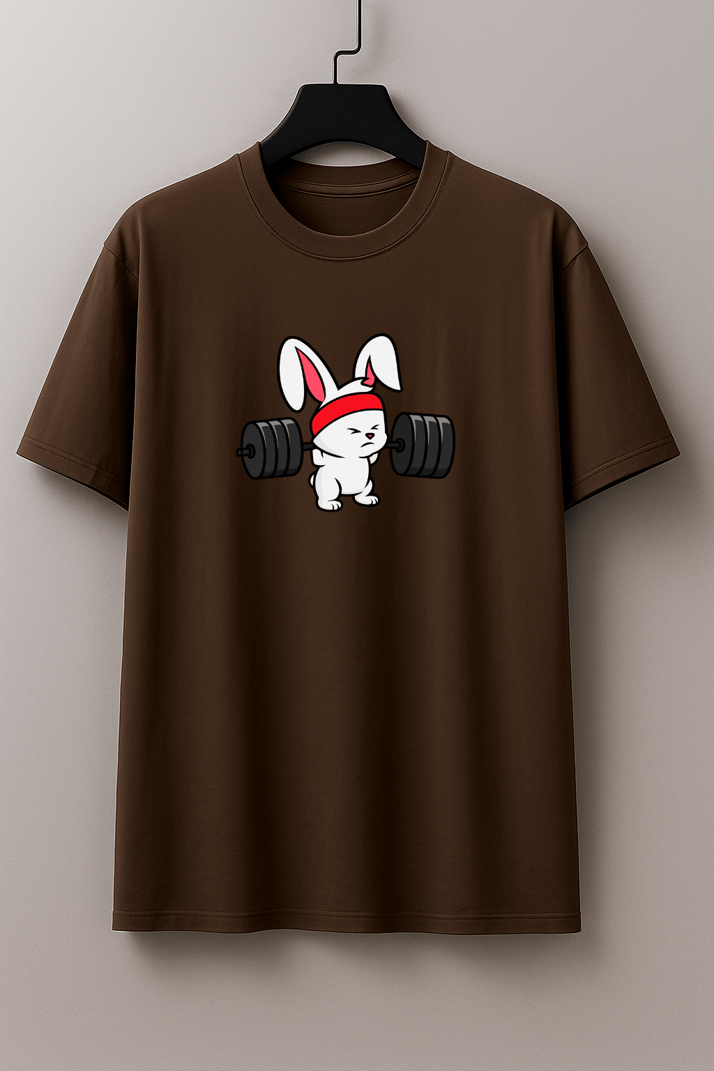 Camiseta Oversized Feminina Bunny Strong