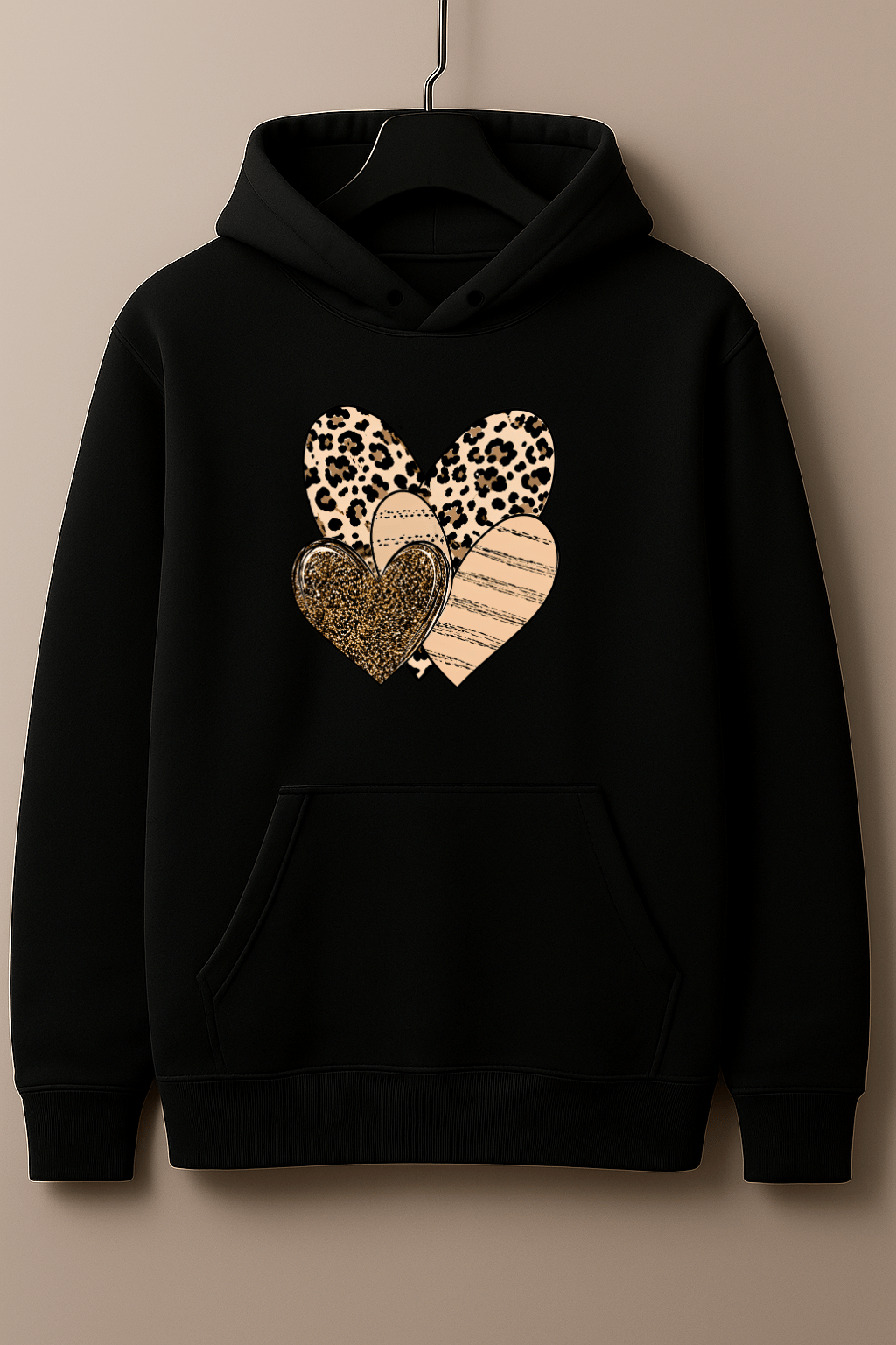 Moletom Canguru Feminino - Almayda Wild Love Chic