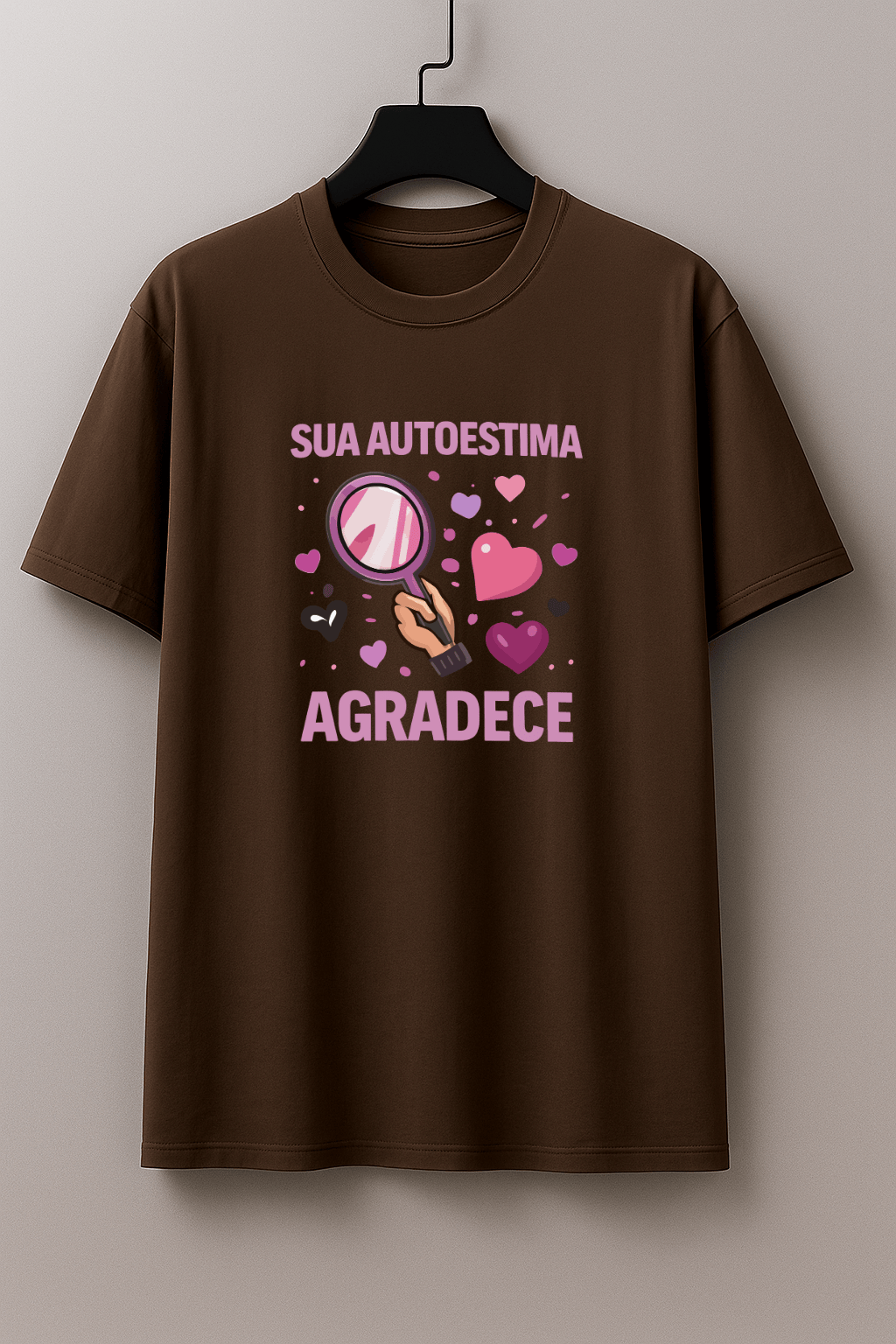 Camiseta Feminina Tradicional Manga Curta Almayda - Sua Autoestima Agradece