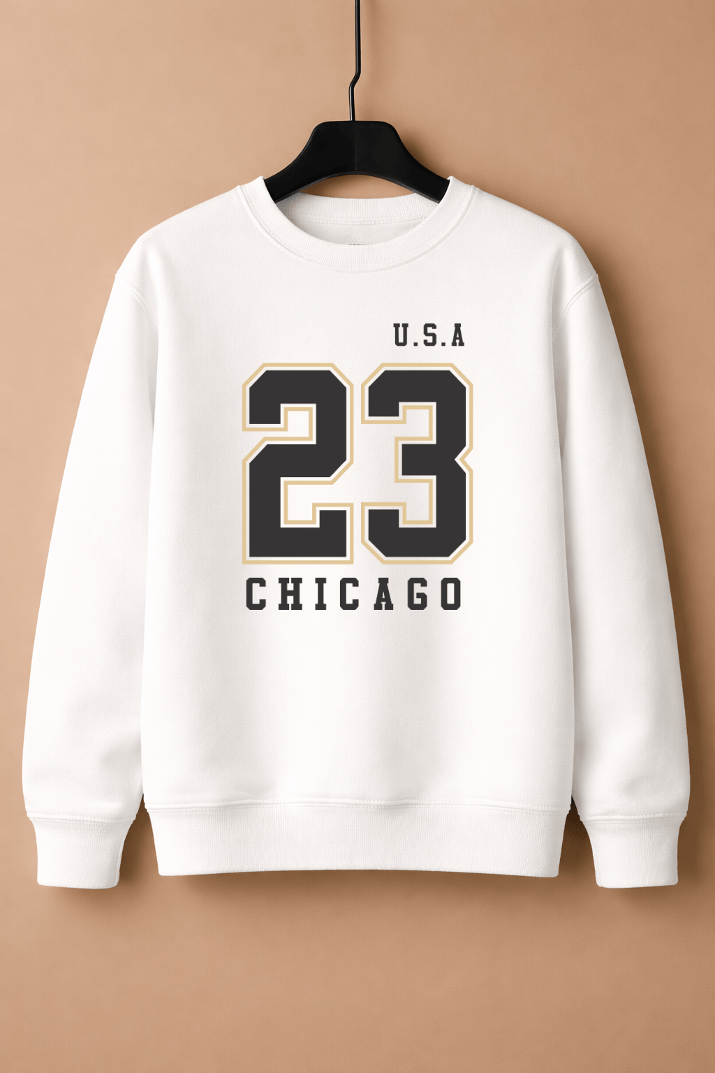 Moletom Feminino Careca - U.S.A 23