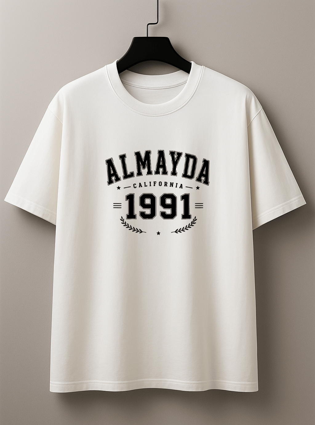 Camiseta Masculina Premium - Manga Curta Almayda Lançamento California 1991