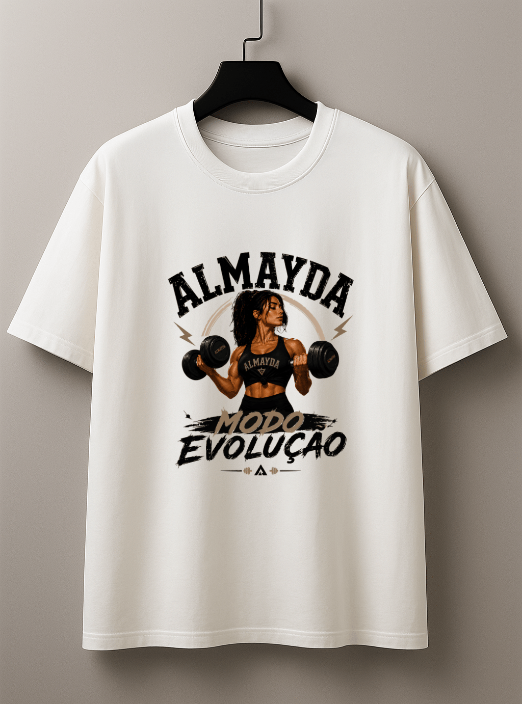 Camiseta Feminina Tradicional Manga Curta -  Almayda Evolution Mode