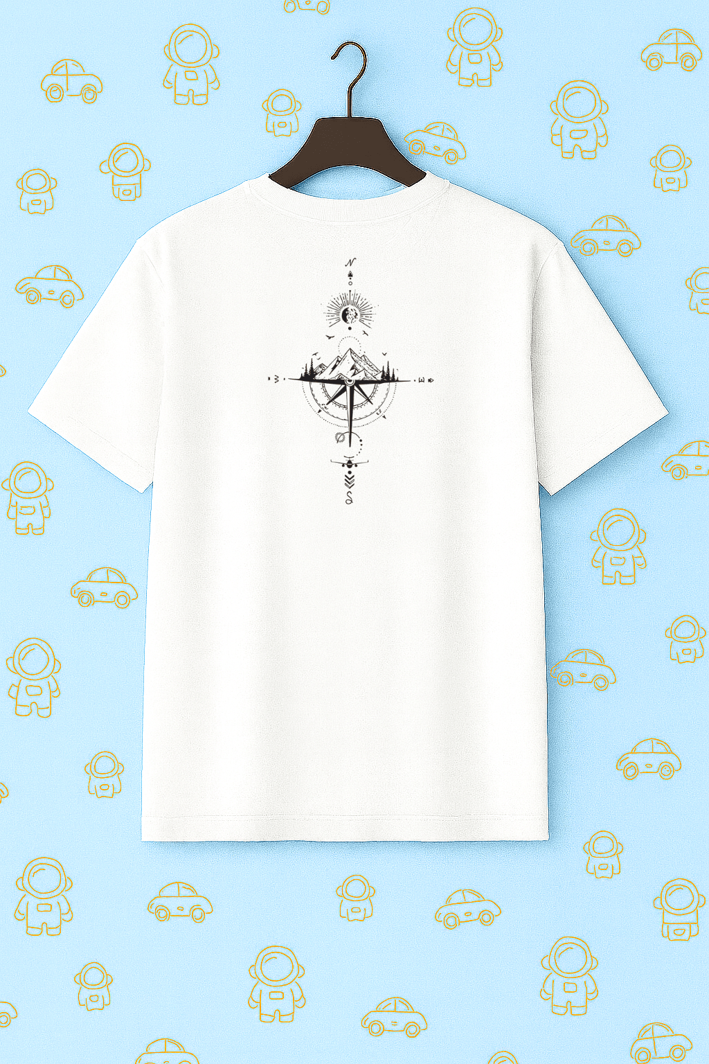 Camiseta Infantil Masculina - Rosa dos Ventos