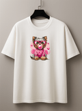 Camiseta Premium Manga Curta Tradicional   Feminina | Puppy Pop Girl