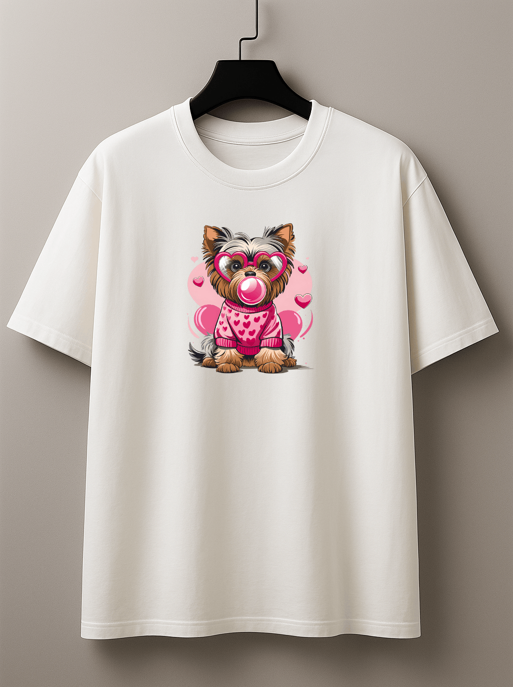 Camiseta Premium Feminina | Puppy Pop Girl