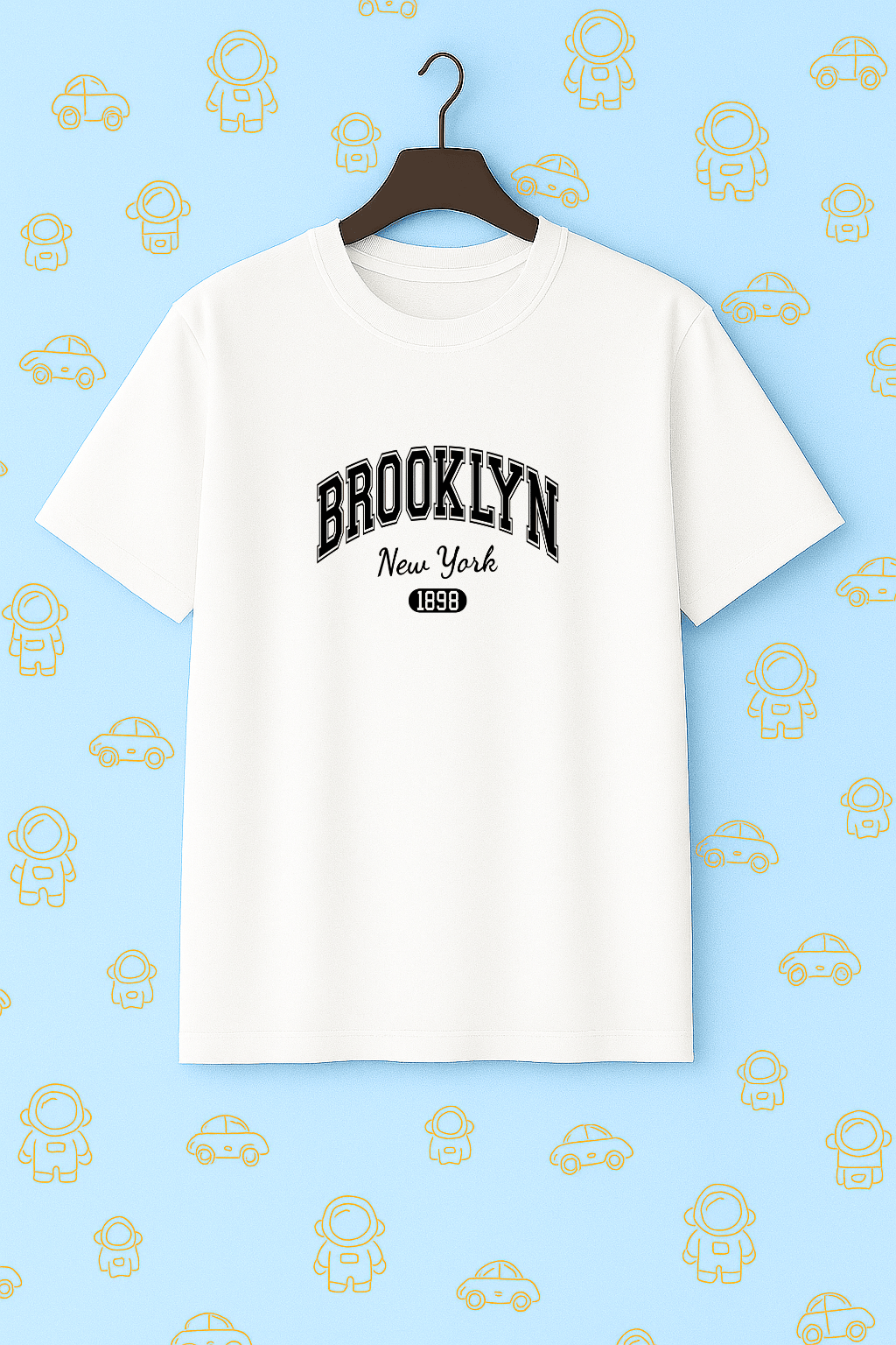 Camiseta Infantil Masculina - Brooklyn New York
