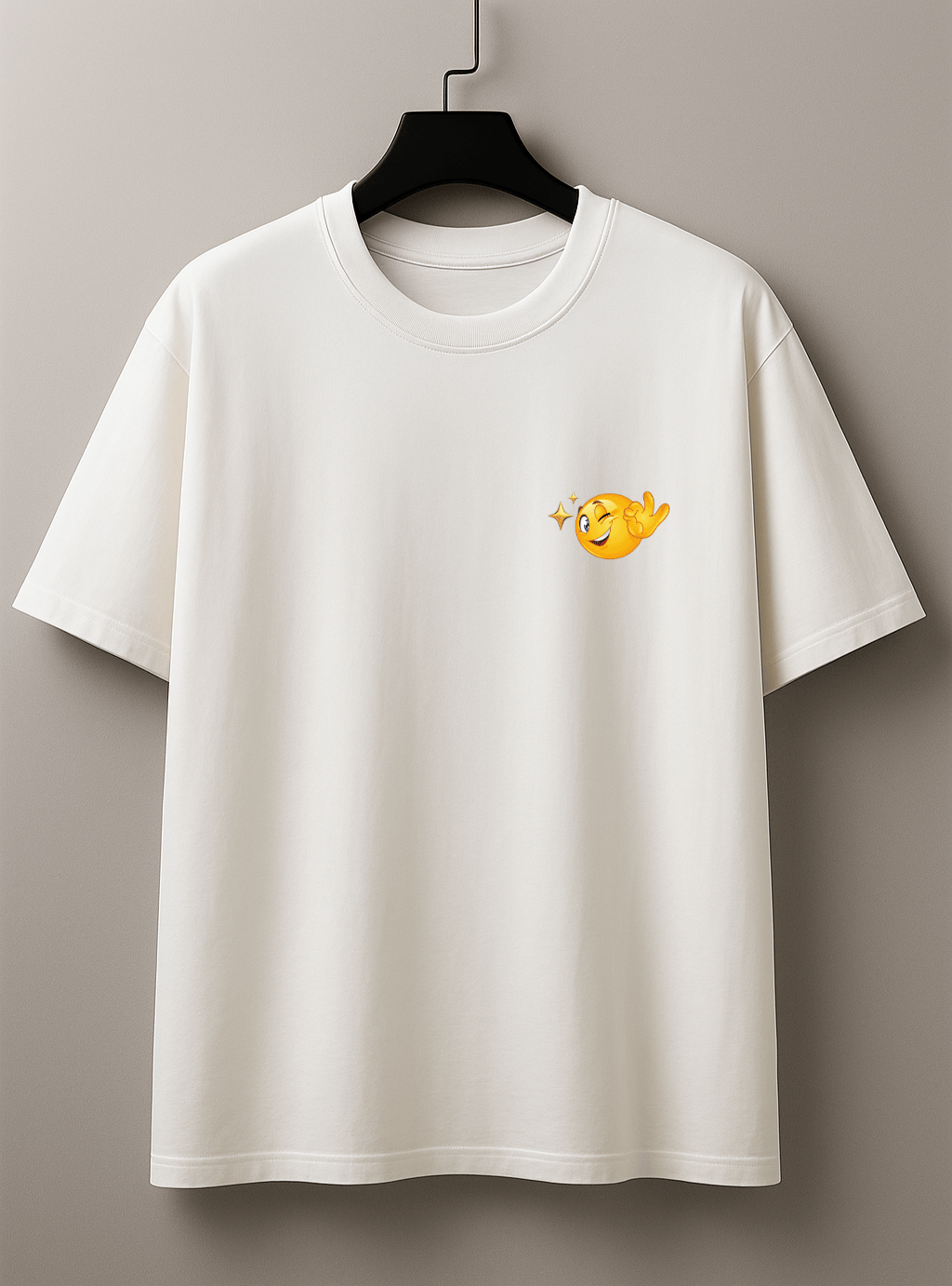 Camisetão Oversized Feminina | Estampa - Emoji Divertido