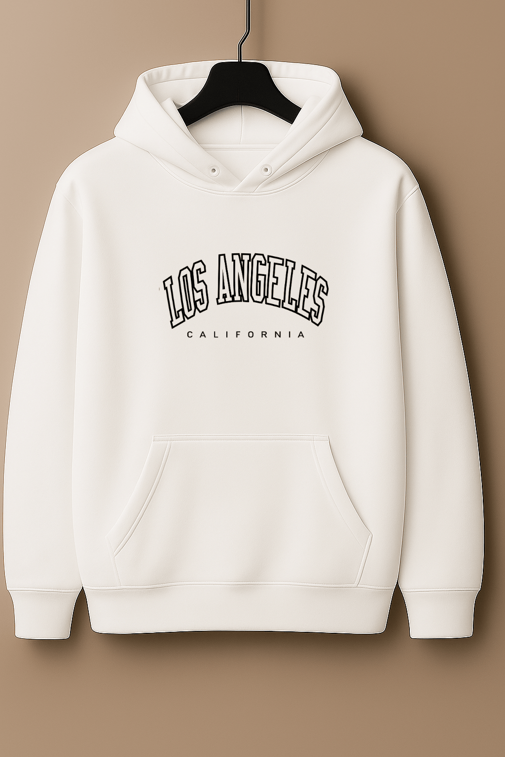 Moletom Feminino Canguru - Los Angeles California