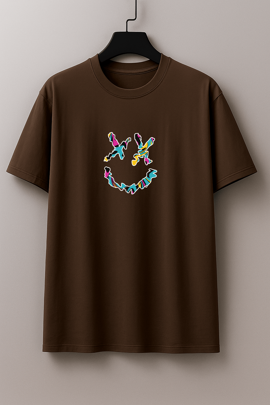 Camiset Oversized Masculina | Estampa - Smiley