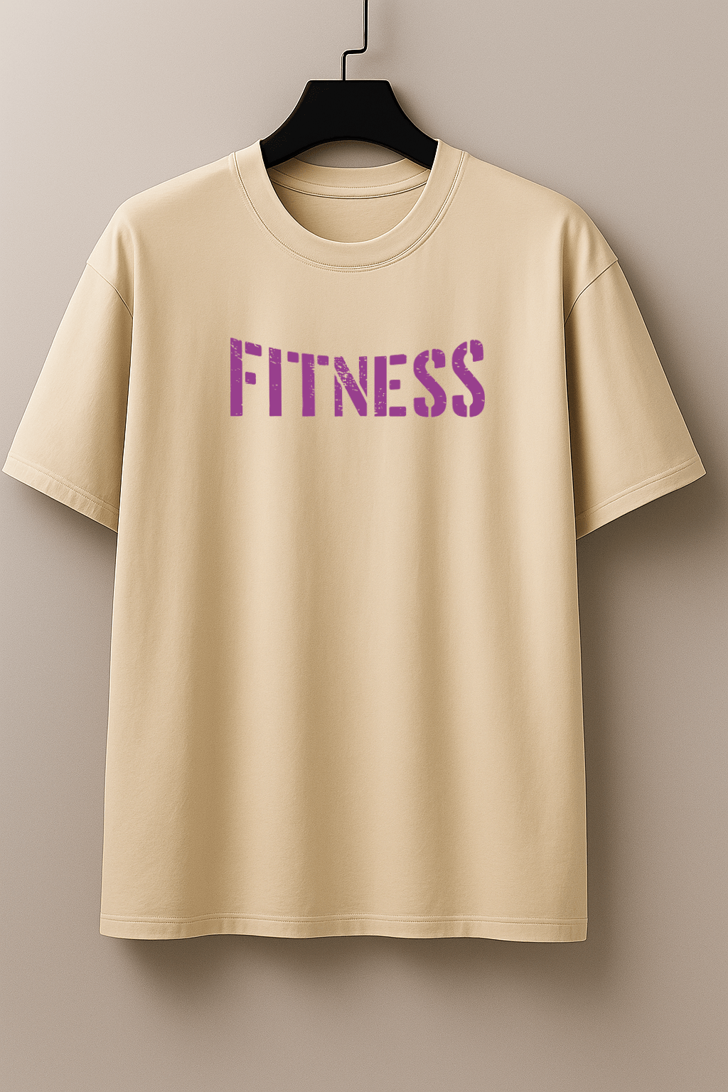 Camiseta Oversized Feminina | Estampa Fitness