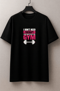Camisetão Oversized Feminina | Estampa - Motivacional Gym