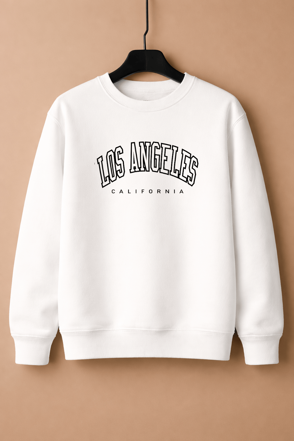 Moletom Feminino Careca - Los Angeles California