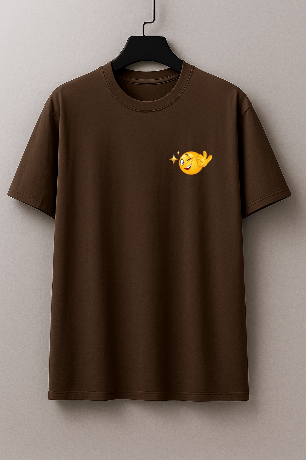 Camiseta Feminina Premium Manga Curta Tradicional  - Emoji Divertido