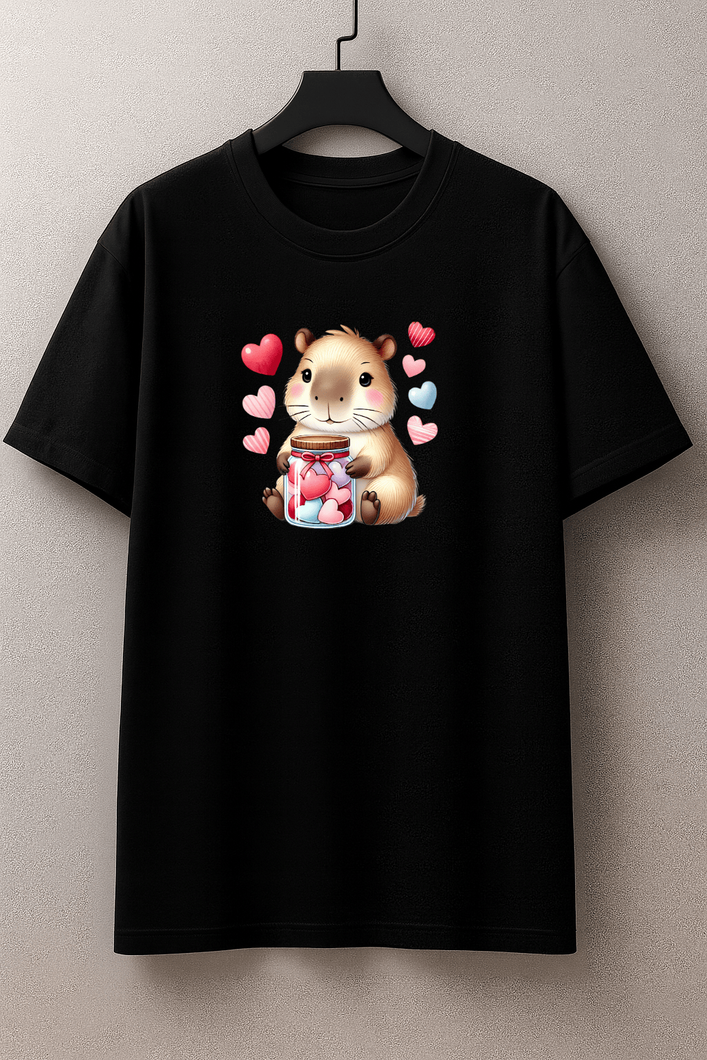 Camiseta Premium Feminina | Capivarinha do Amor