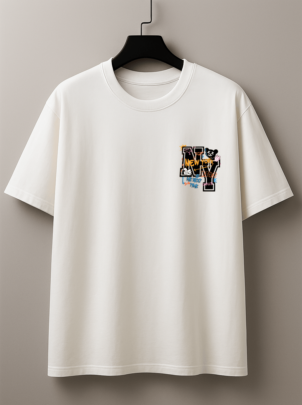 Camiseta Basica Feminina Premium Manga Curta Tradicional   -  NY Graf