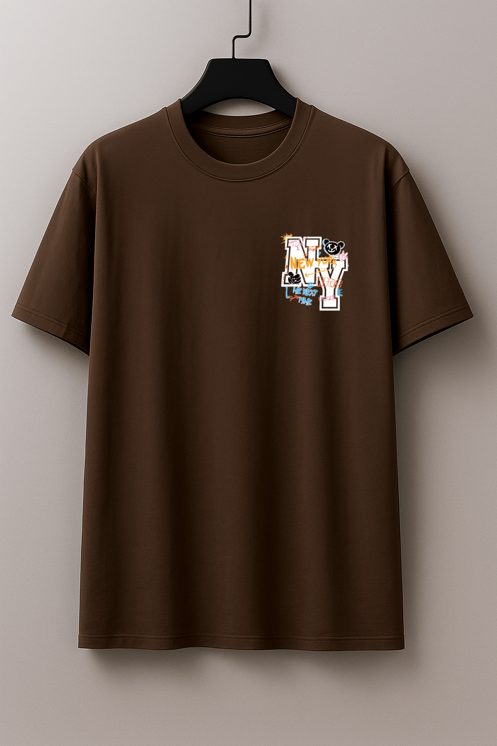 Camiseta Masculina Premium Manga Curta Tradicional  |  NY Graffiti