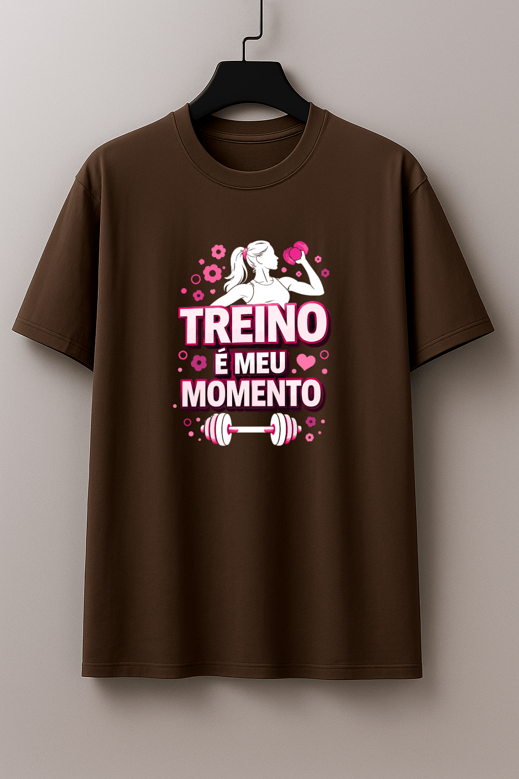Camisetão Feminino Oversized - Treino É Meu Momento