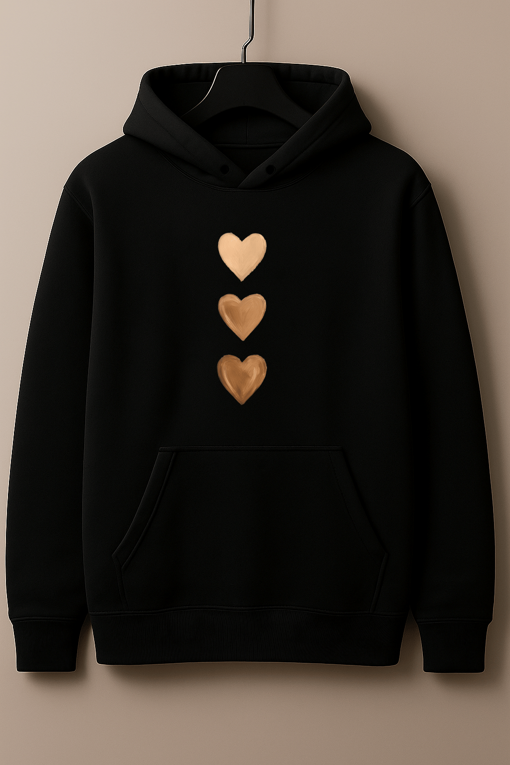 Moletom Canguru Feminino - Almayda Golden Love Line